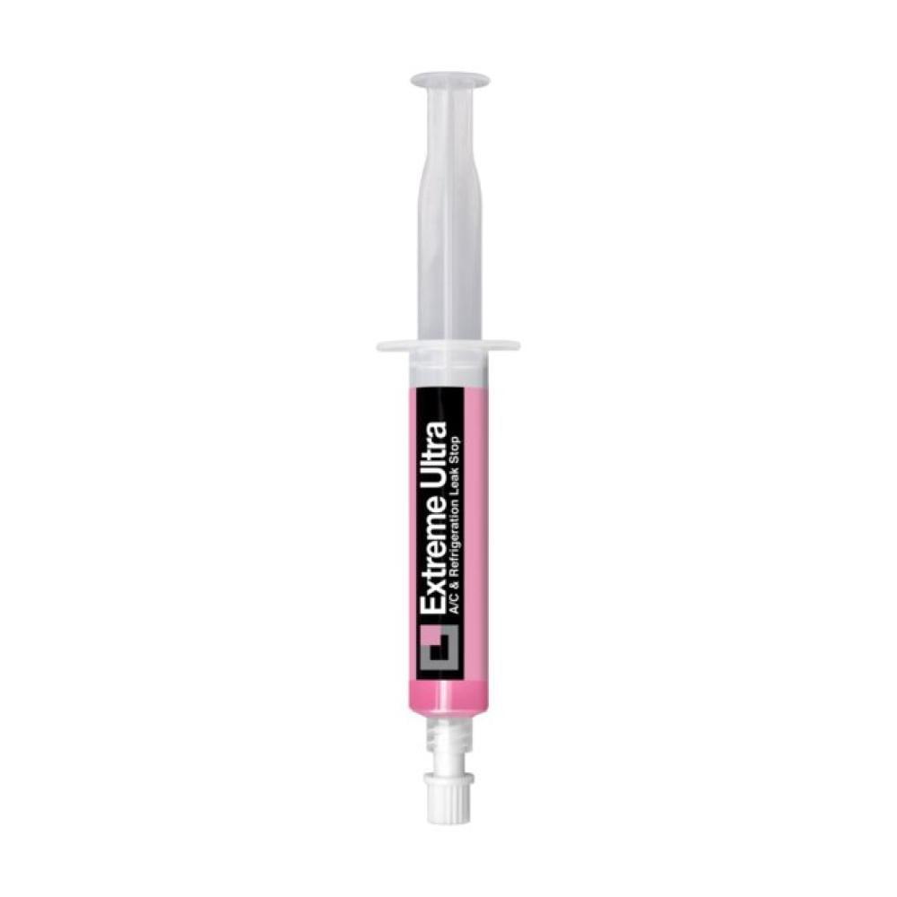 2 in 1 HVAC/R Leak Sealer & UV Dye 15ml Including 1pc Luer Adapter 1/2 oz (15ml) Syringe For A/C Systems Treats upto 2Tons or 200ml of compressor lubricants.