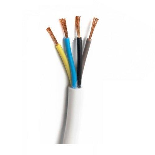 ASHFLEXI 4X10 MM2 CCA/PVC/PVC -WHITE 100YD