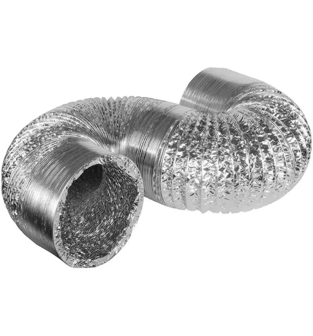 FLEXIBLE DUCT 4"X25FT NON-INSULATED