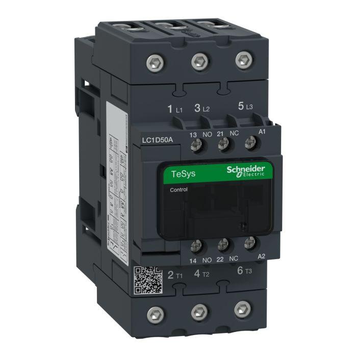 CONTACTOR 3PL EVLK 50A 22KW 24V AC TELEMECHAN