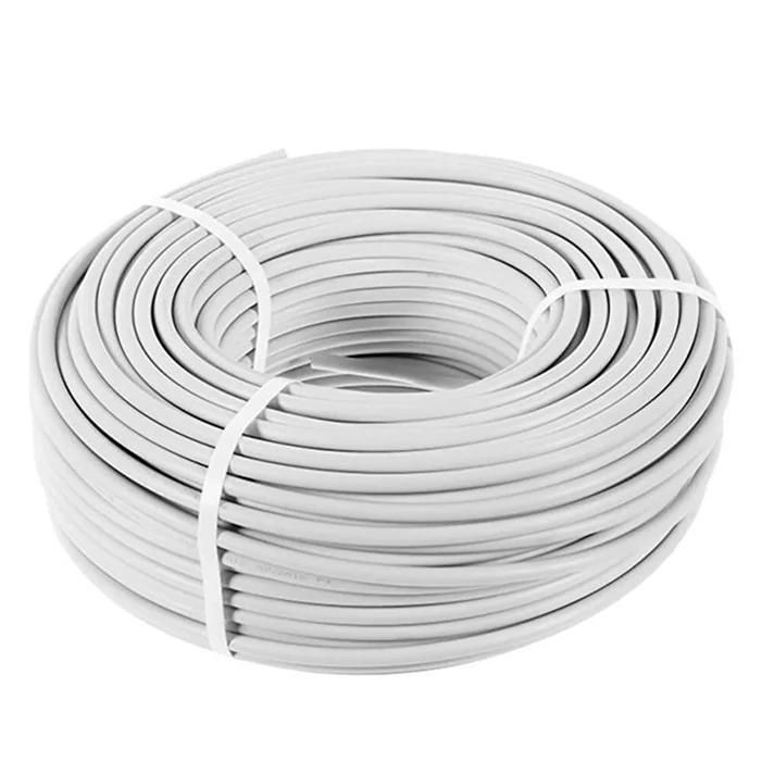 ASHFLEXI 2X1.5 MM2 CCA/PVC/PVC -WHITE 100yd  CABLES/WIRES