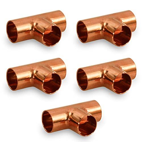 Copper equal Tee 1-5∕8”
