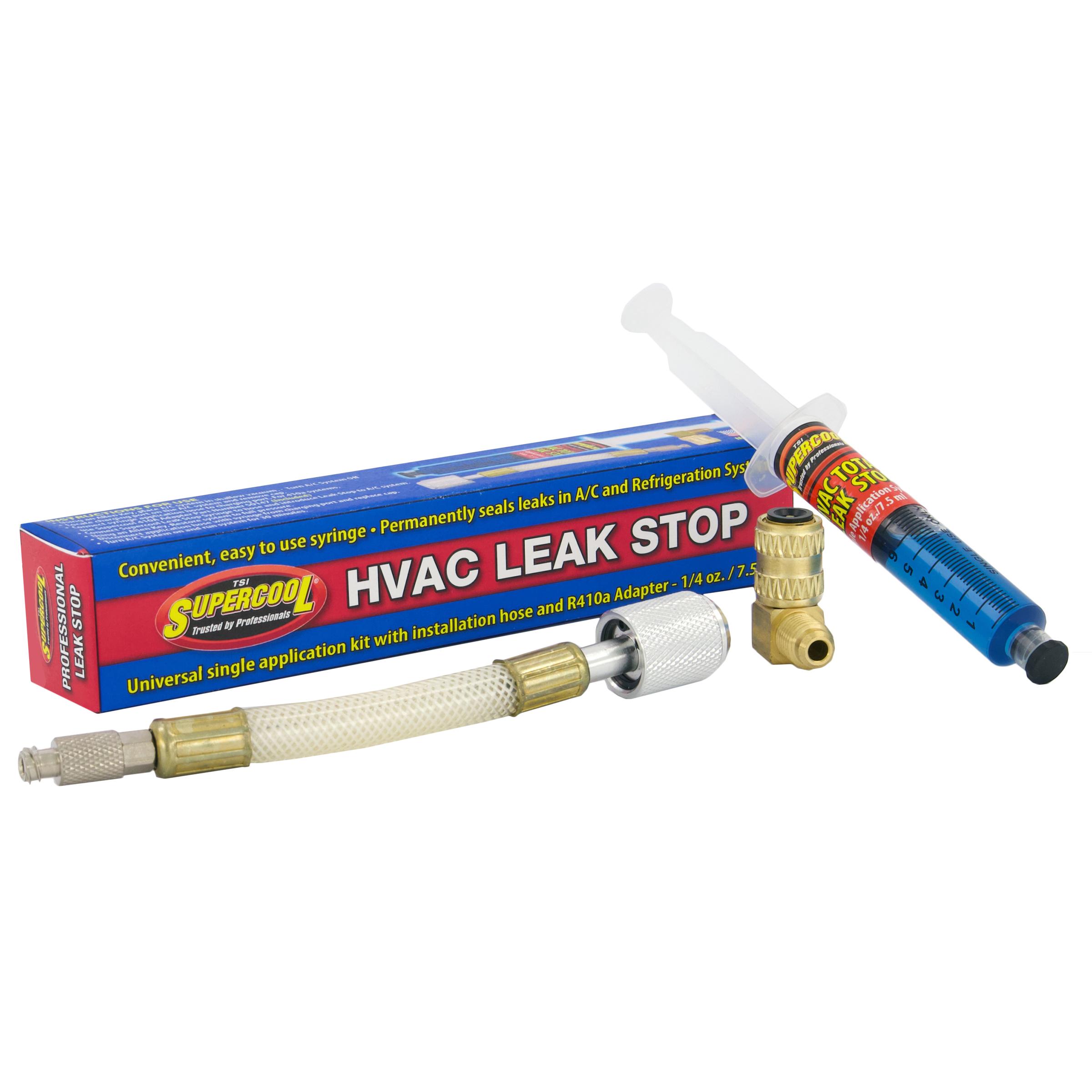 HVAC/R Leak Sealer 15ml Including 1pc Luer Adapter 1/2 oz (15ml) Syringe For A/C Systems Treats upto 2Tons or 200ml of compressor lubricants.