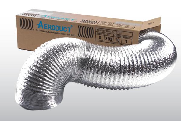 Aeroduct Flexible Duct Semi Rigid, 6"X3M ADSR006 ' UAE
