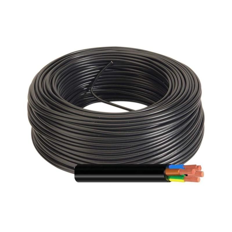 ASHFLEXI 5X6 MM2 CCA/PVC/PVC - BLACK 100YD