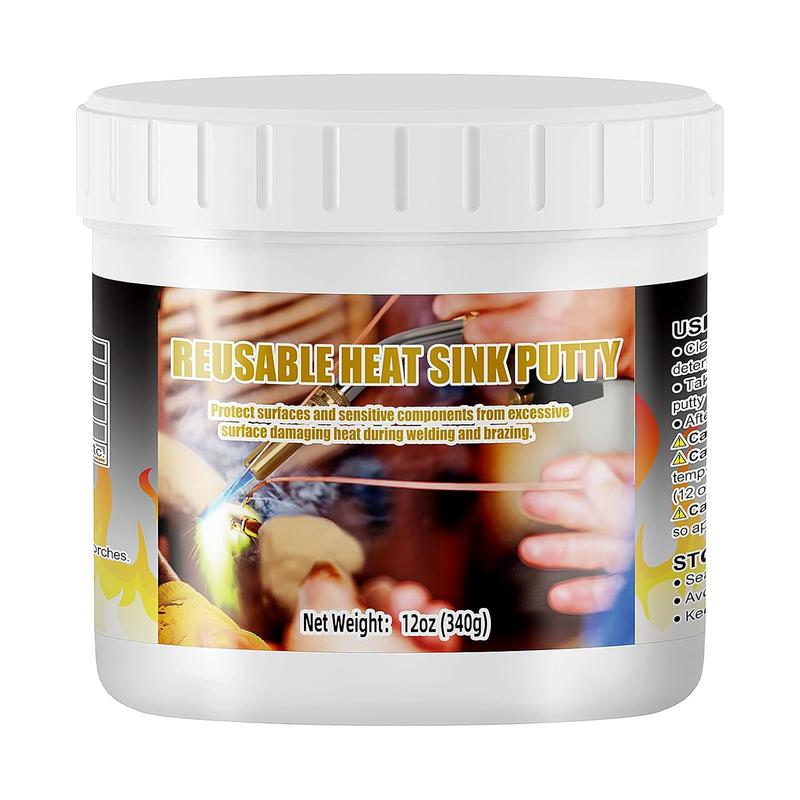Stop Heat (340G) Reusable Heat Sink Putty Prevents damage to components during soldering brazing & welding