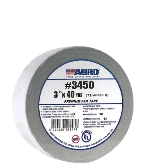 Abro Self Adhesive Tapes FSK 3450 'USA Tape 3"X40 Yard